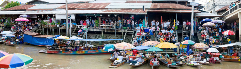 myBangkokDriver – Schwimmende-Markt-Tour oder Khlong-Tour - mit Guide in Deutsch